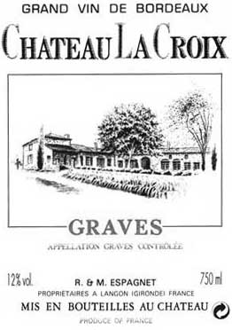 Chateau La Croix Graves blanc