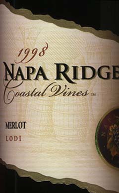 Napa Ridge "Lodi" Merlot