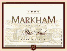 Markham "Napa Valley" Petit Sirah 1996