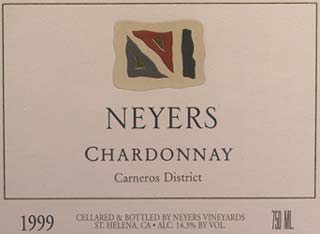Neyers "Carneros" Chardonnay