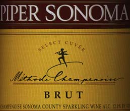 Piper-Sonoma Brut sparkling (California)